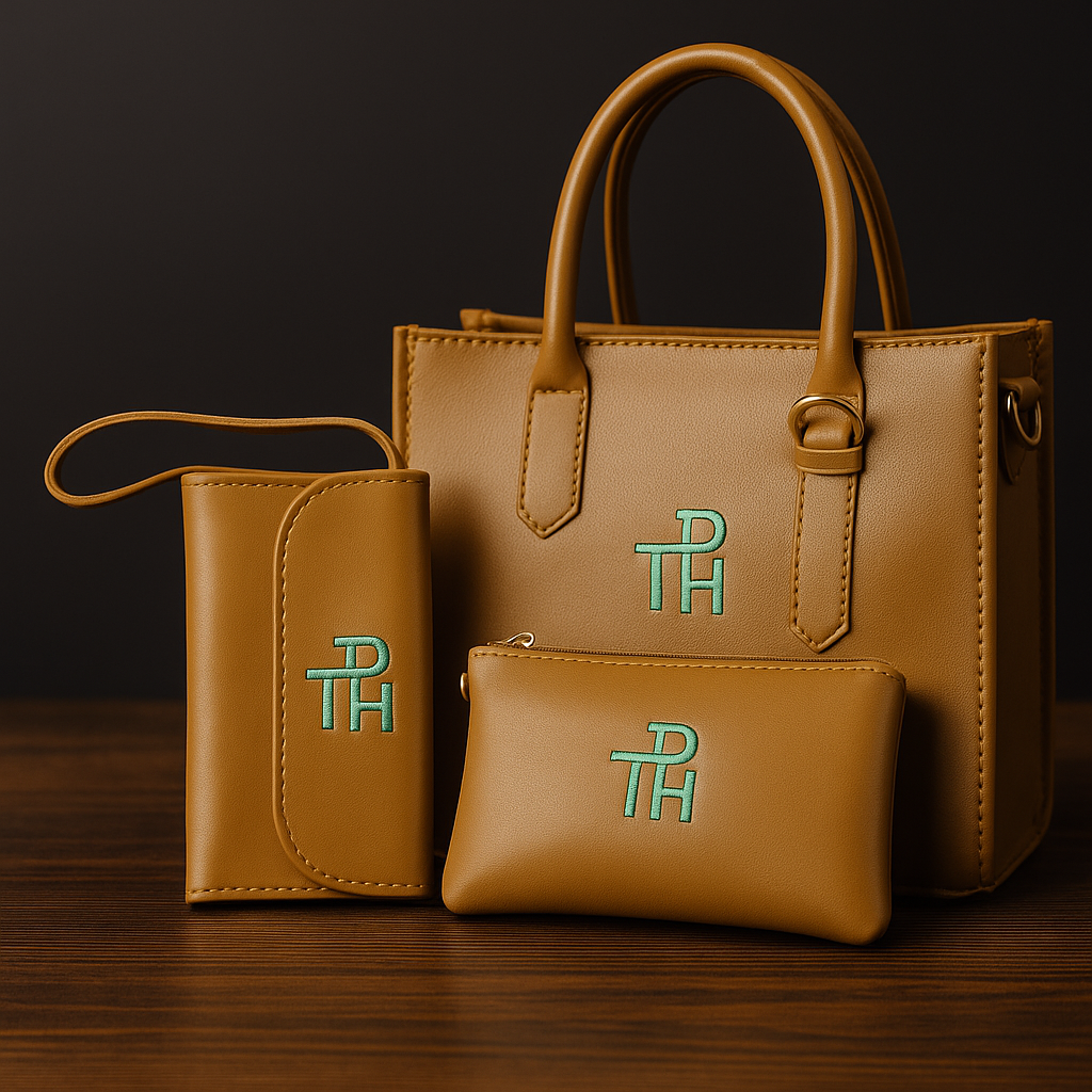 Tan Faux Leather Handbag for Women – Elegant Everyday Carry Bag
